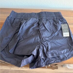 Women's Athletic Shorts - Navy Blue